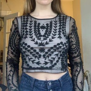 Embroidered Top